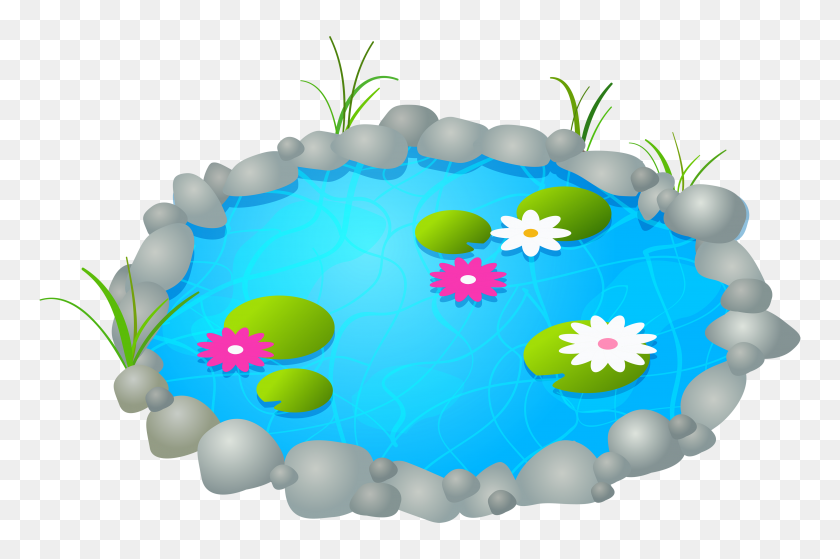 4000x2560 Game Clipart Fish Pond - Taking Turns Clipart