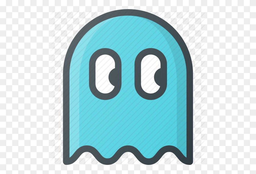 512x512 Game, Ghost, Pacman, Play, Video Icon - Pacman Ghost PNG