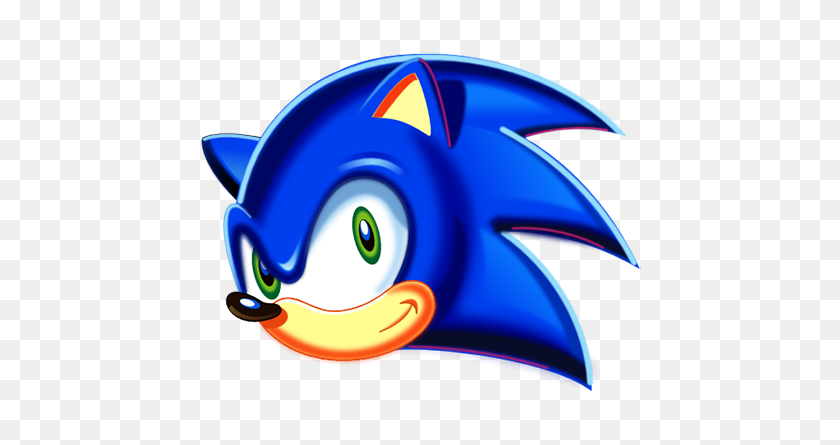 500x385 Game Maker Cookbook Sonic Game Engine - Sonic Head PNG