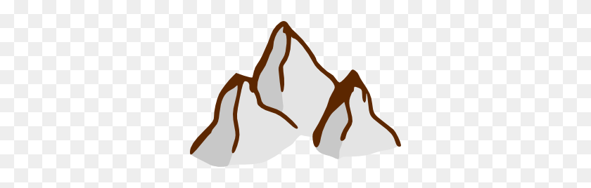 300x208 Game Map Symbols Mountains Clip Art - Bridge Clipart PNG