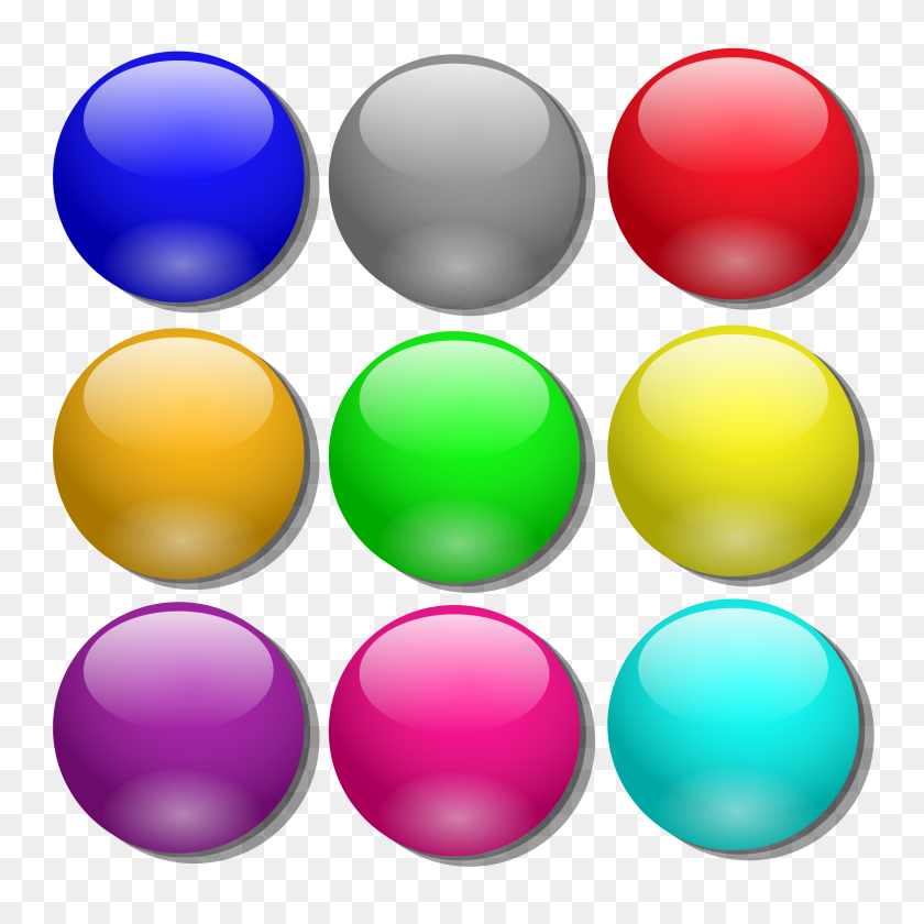 2400x2400 Game Marbles - Marbles PNG