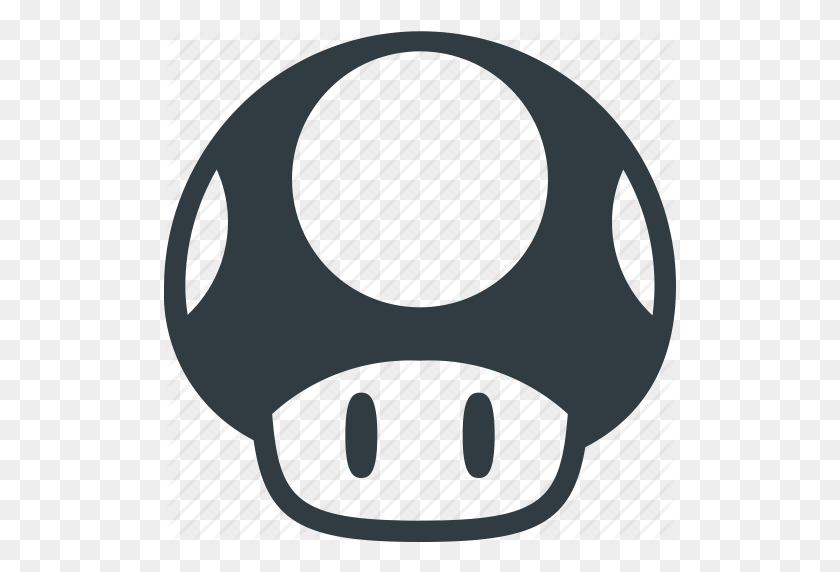 512x512 Game, Mario, Mushroom, Play, Toad, Video Icon - Mario Mushroom PNG