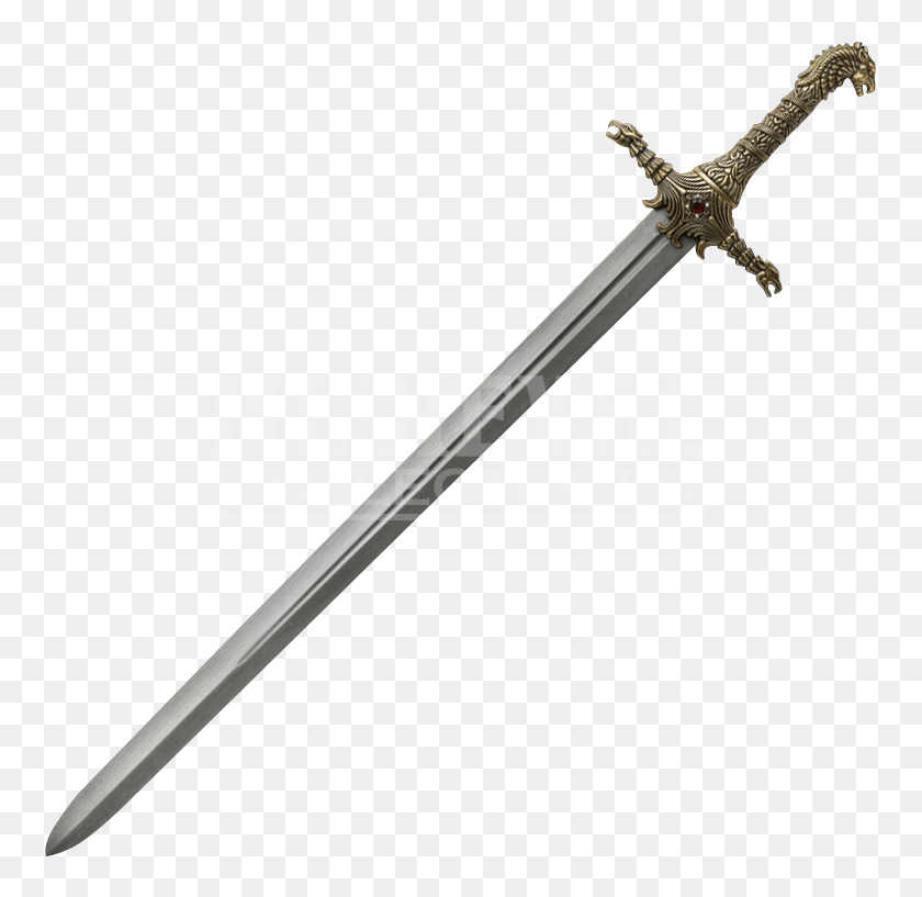 757x757 Game Of Thrones Damascus Oathkeeper Sword - Game Of Thrones PNG