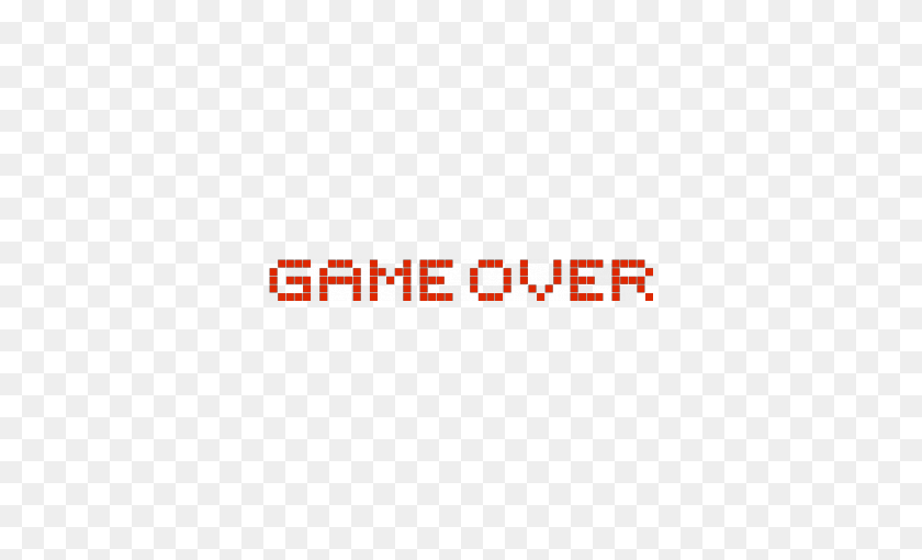 350x450 Game Over - Game Over PNG