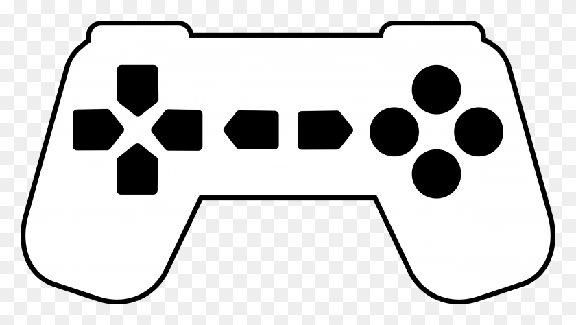 2400x1275 Game Png Black And White Transparent Game Black And White - White Icons PNG
