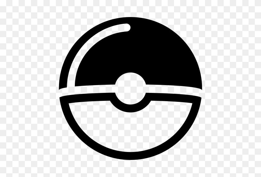512x512 Игра, Pokeball, Pokemon, Pokemon Go, Pokemongo, Значок Pokestop - Логотип Pokemon Go В Png