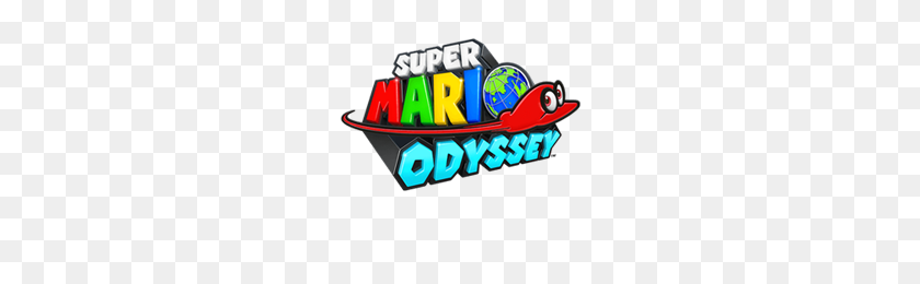 Game Ramblings - Logo Super Mario Odyssey PNG.