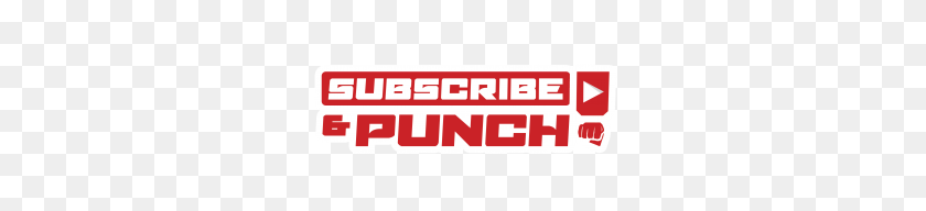 300x132 Game Subscribe Punch! - Subscribe Logo PNG