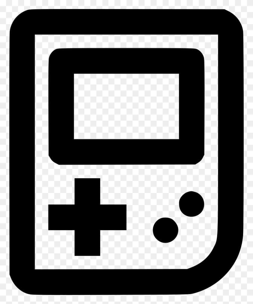 806x980 Gameboy Png Icon Free Download - Gameboy PNG