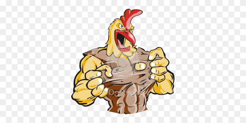 353x361 Рубашка Gamecock Ripping - Gamecock Clipart