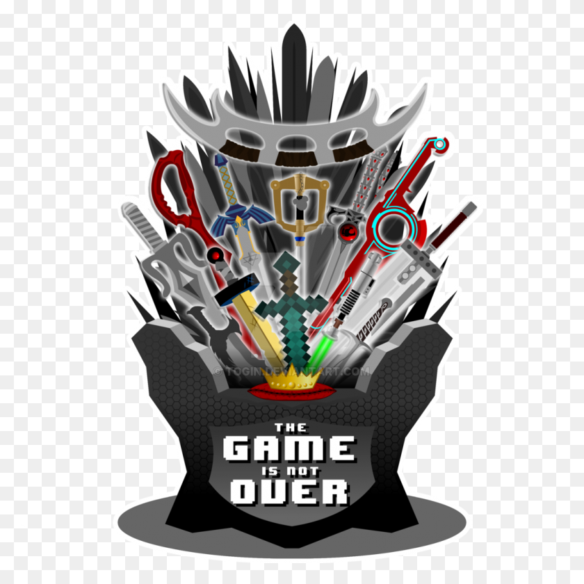 1024x1024 Gamer's Iron Throne - Iron Throne PNG