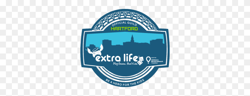 300x263 Gamers Win Big For Ct Children - Extra Life Logo PNG