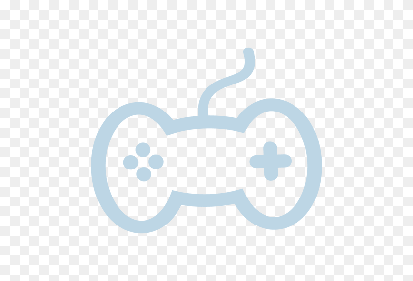 512x512 Gaming Controller Line Icon - Gaming Controller PNG