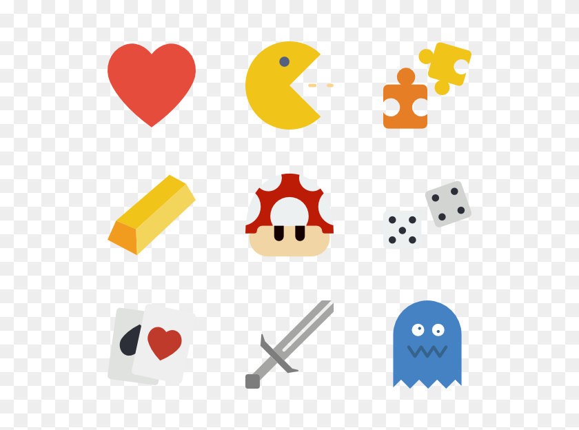 600x564 Gaming Icon Packs - Game Icon PNG