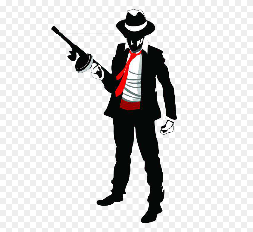 500x713 Gangster Png Images Free Download - Mafia Clipart