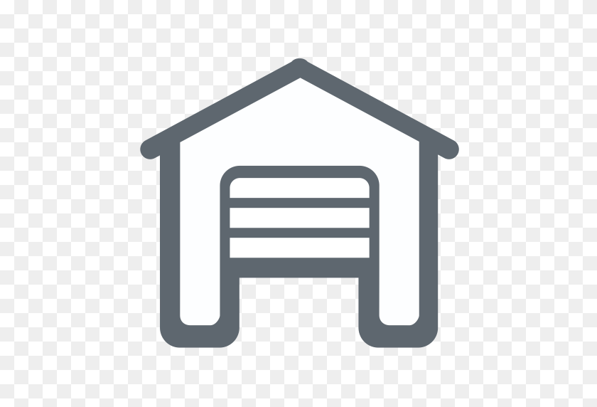 512x512 Garage, Linear, Simple Icon With Png And Vector Format For Free - Garage PNG