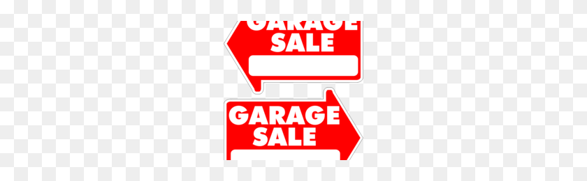 200x200 Garage Sale Yard Sale Rummage Sale Yard Sign Arrow Shaped - Garage Sale PNG