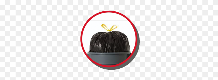 250x250 Garbage Bag - Trash Bag PNG