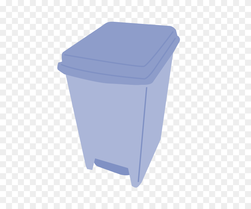640x640 Garbage Can Free Clip Art Illustration Material Cut Collection - Trash Can Clipart