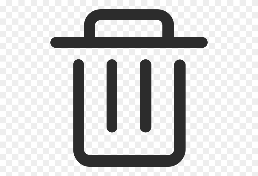 512x512 Garbage Can, Garbage Can, Rubbish Bn With Png And Vector - Garbage Can PNG