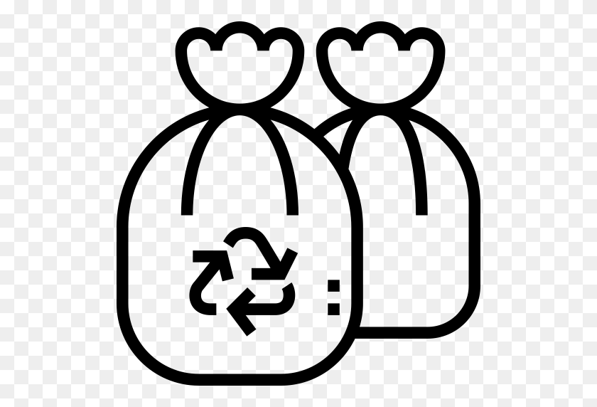 512x512 Garbage, Garbage, Organic Icon With Png And Vector Format For Free - Trash Clipart Black And White