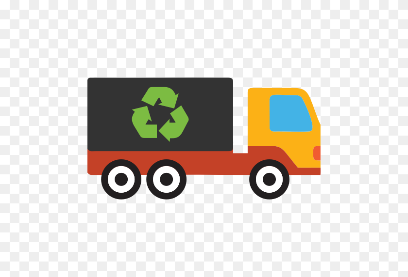 512x512 Garbage, Recycle, Truck, Waste Icon - Garbage PNG