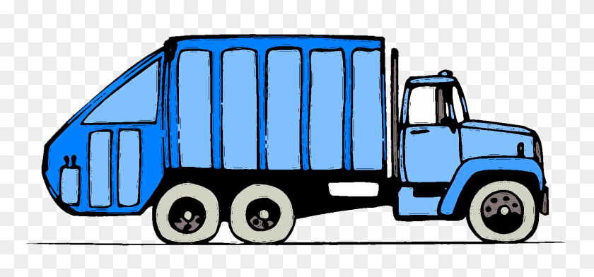 1546x659 Garbage Truck Clip Art - Moving Truck Clipart Free