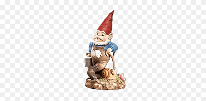 355x355 Garden Gnome And Snail Transparent Png - Gnome PNG