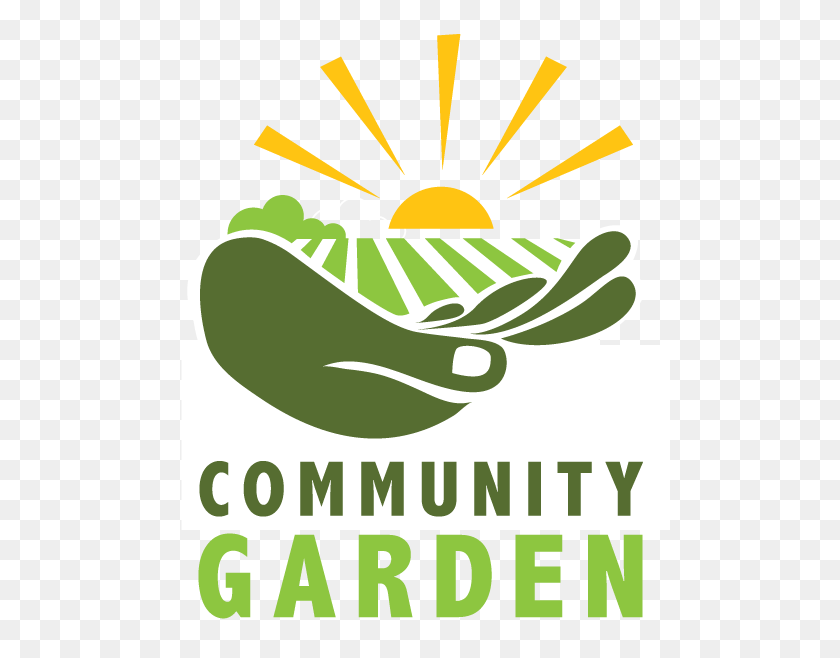 500x598 Gardening Logo - Community Garden Clipart