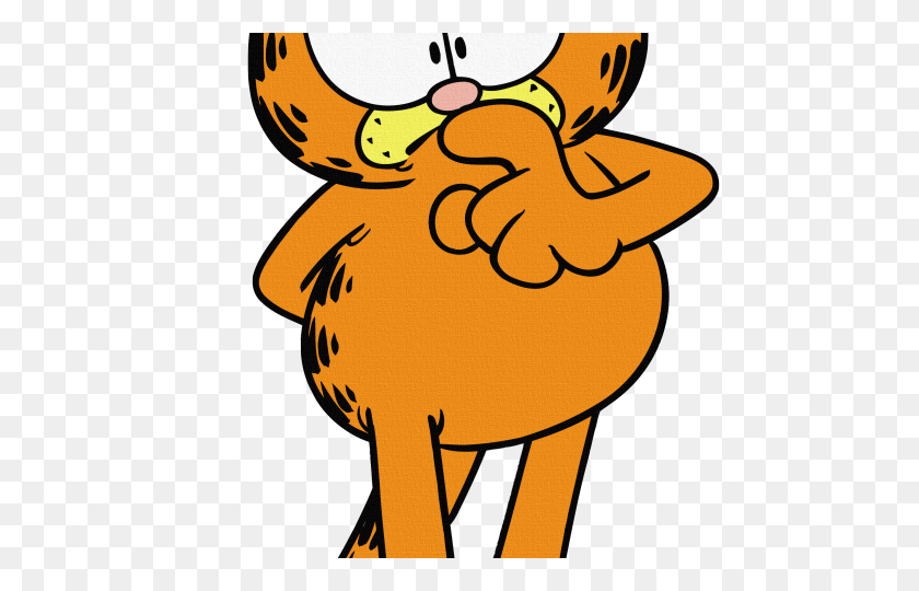 640x480 Garfield Clipart Sucio - Garfield Clipart