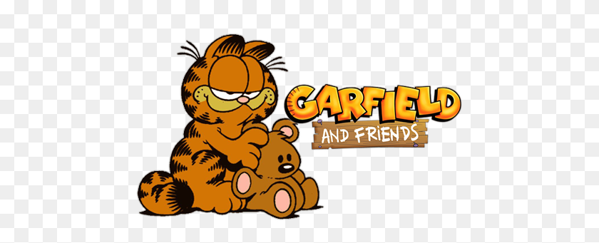 500x281 Garfield Friends Tv Fanart Fanart Tv - Friends Tv Show Clipart