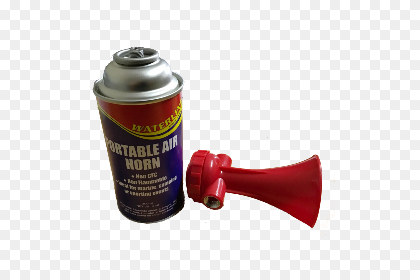 500x500 Gas Air Horn And Can - Airhorn PNG