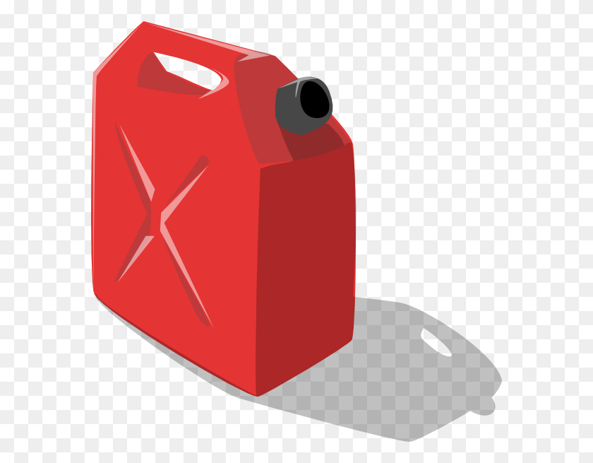 582x595 Gas Container Clip Art - Gas Can Clipart