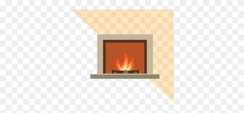 363x329 Chimenea De Gas Guía De Londres Enviro Llama - Efecto De Fuego Png