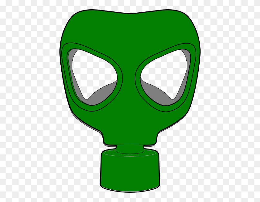 456x594 Gas Mask Clipart Green - Spray Can Clipart