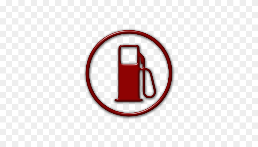 420x420 Gas Pump Group With Items - Fuel Clipart