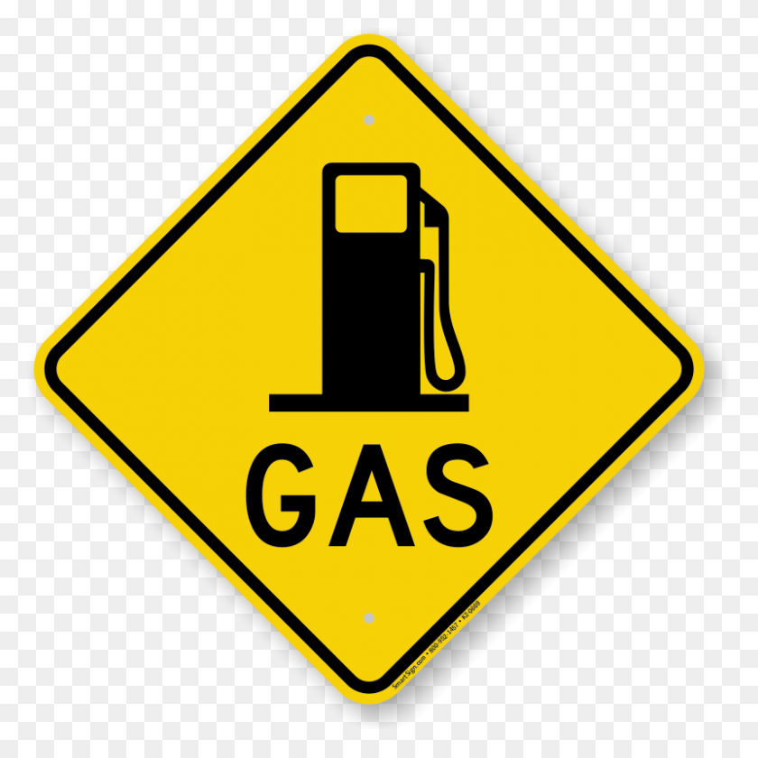 800x800 La Gasolinera De Los Signos De La Gasolinera De Las Señales De Seguridad - Gasolinera Png
