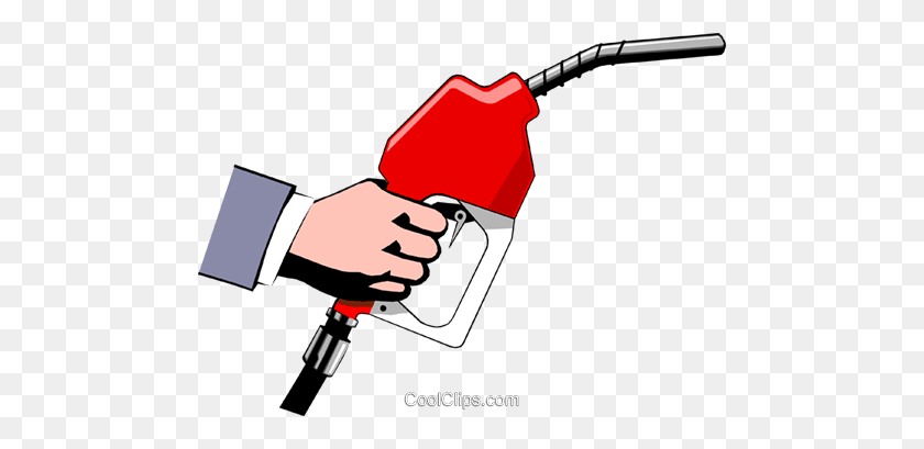 480x349 Gasoline Pump Royalty Free Vector Clip Art Illustration - Gasoline Clipart