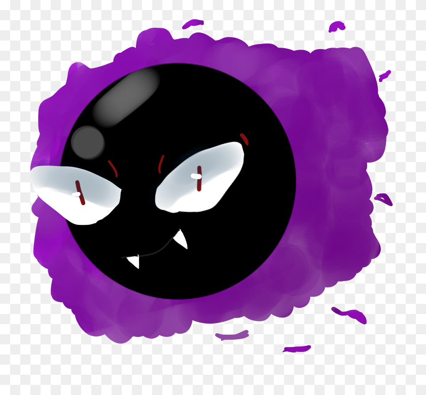 720x720 Gastly Day - Гастли Png