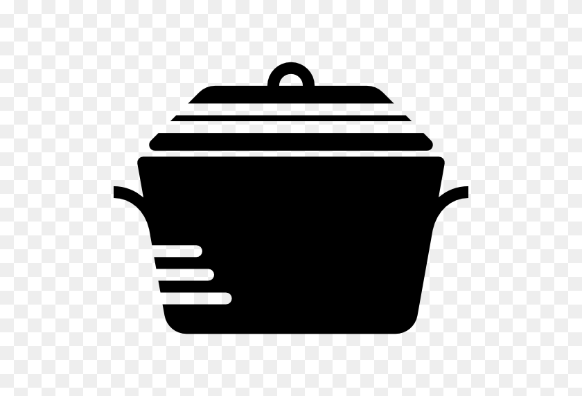 512x512 Gastronomy Collection Icon - Dutch Oven Clipart