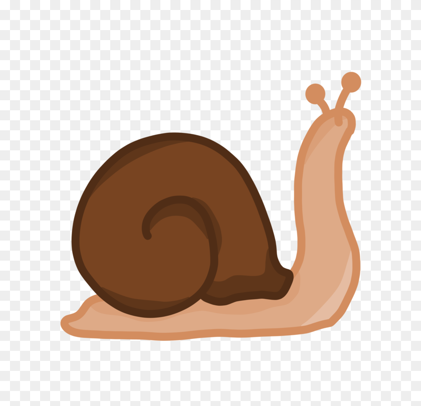 750x750 Gastropods Snail Slug Stylommatophora Drawing - Slug Clipart
