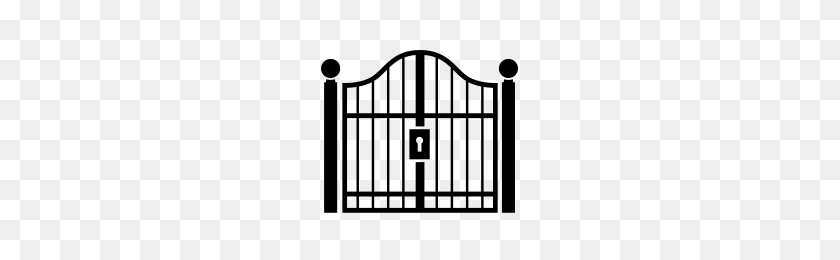 200x200 Gate Icons Noun Project - Gate PNG