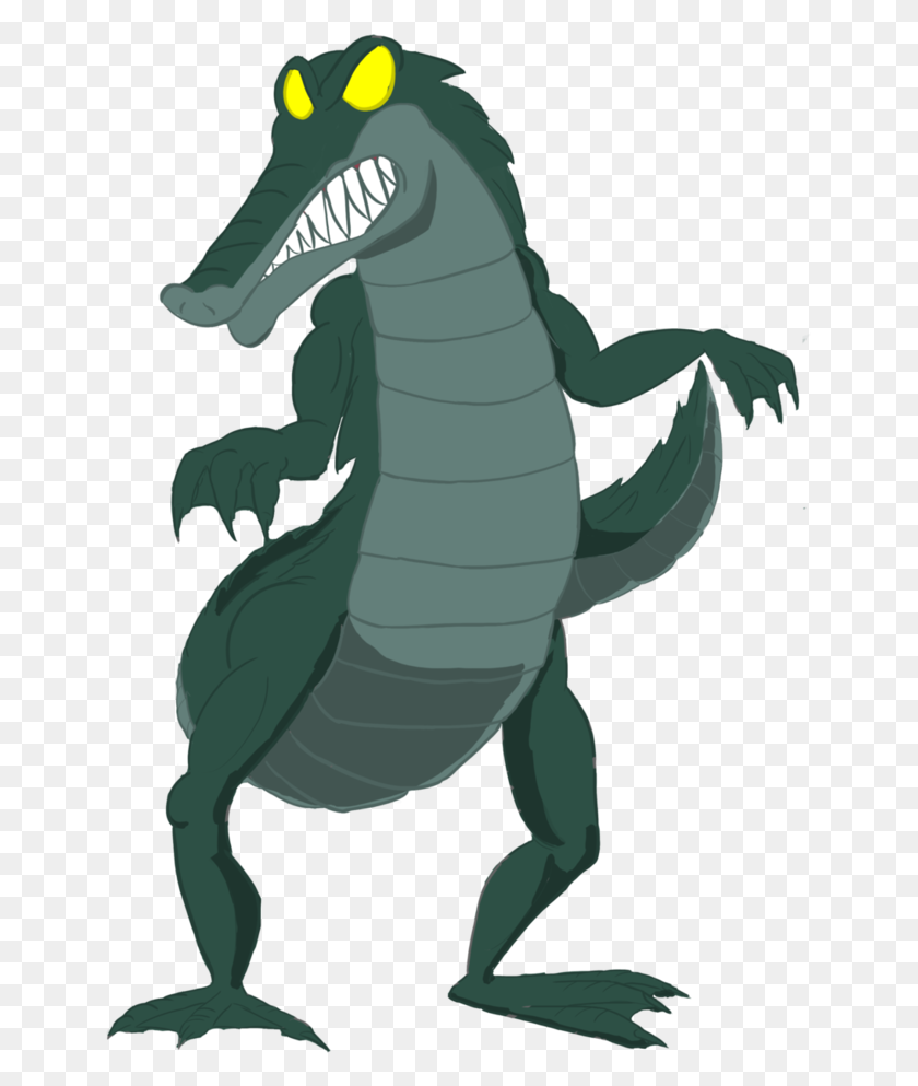 647x933 Gator Ghoul - Ghoul Clipart