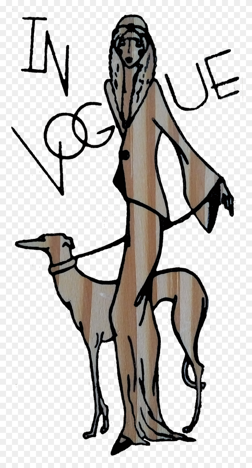 800x1536 Gatsby Lady With Dog - Great Gatsby Clip Art