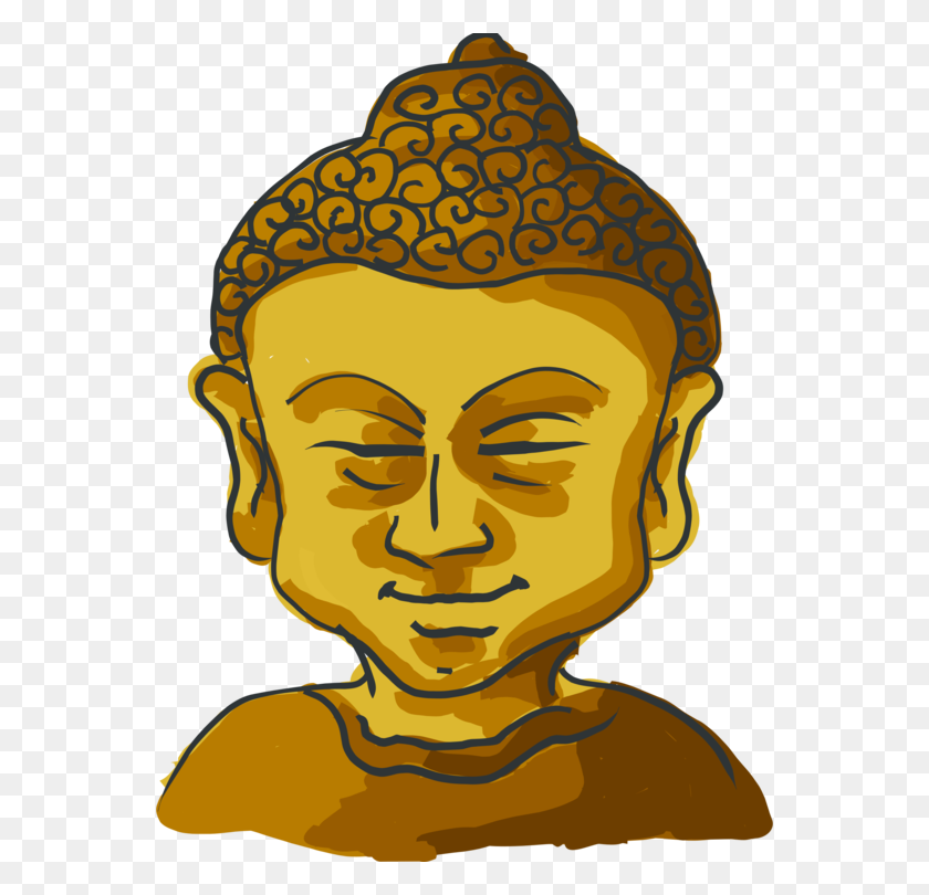 558x750 Гаутама Будда Золотой Будда Буддизм Статуя Будды Авукана - Буддийский Монах Клипарт