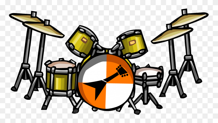 1120x599 Gavdegav Havin Fun - Drum Set Clip Art