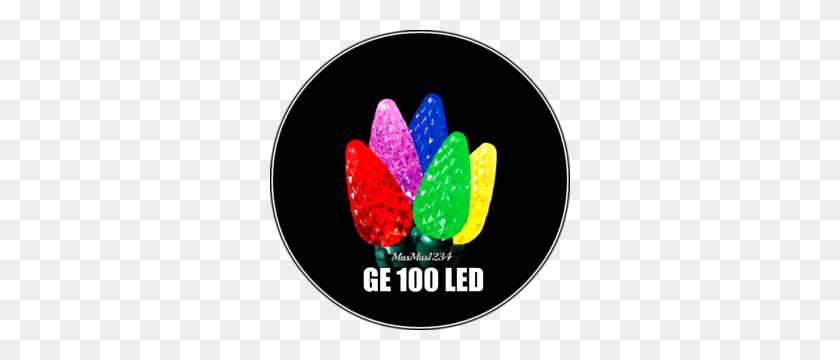 300x300 Ge Energy Smart Count Multicolor Led Cadena De Luces - Luces De Hadas Png
