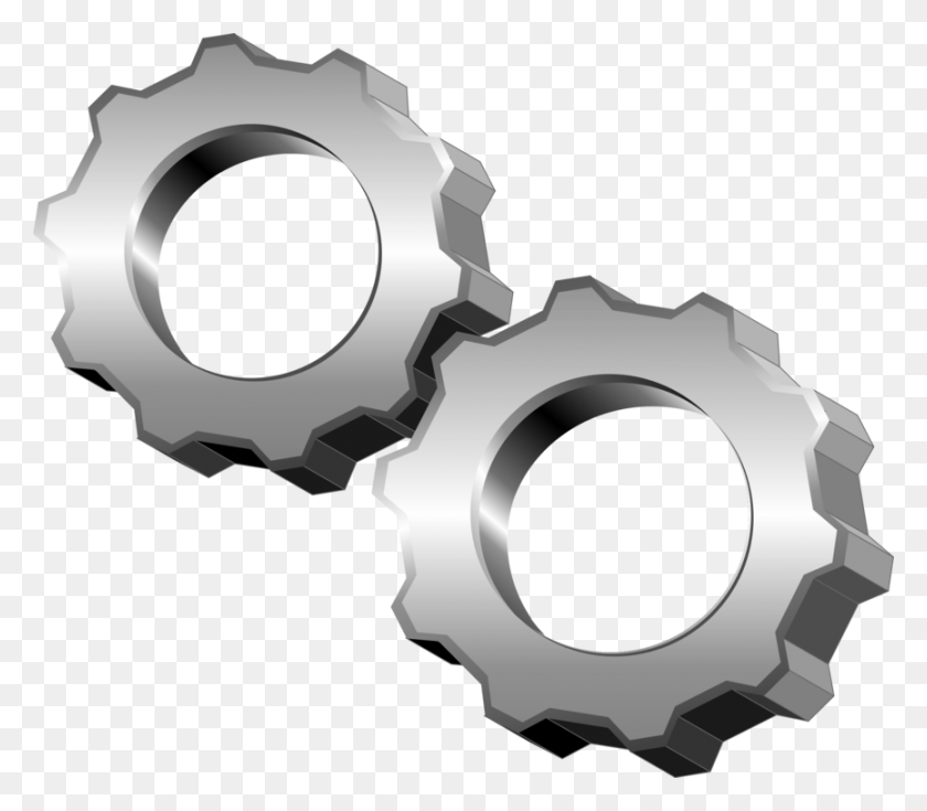 866x750 Gear Computer Icons Wheel - Gears Images Clip Art