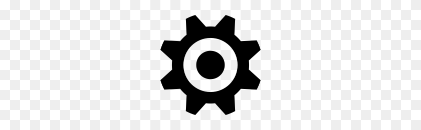 200x200 Gear Icons Noun Project - Gear PNG