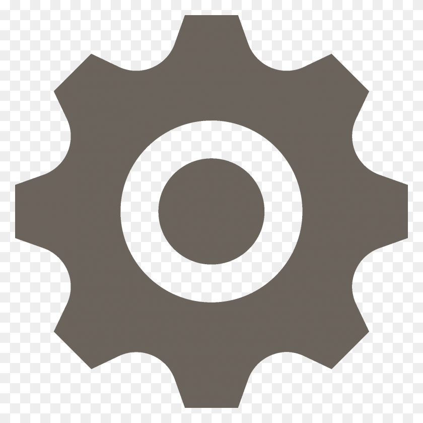 1717x1717 Gear Png Simple - Gear Icon PNG